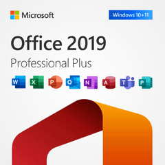 Microsoft Office Professional Plus 2019 (Lifetime Licence)